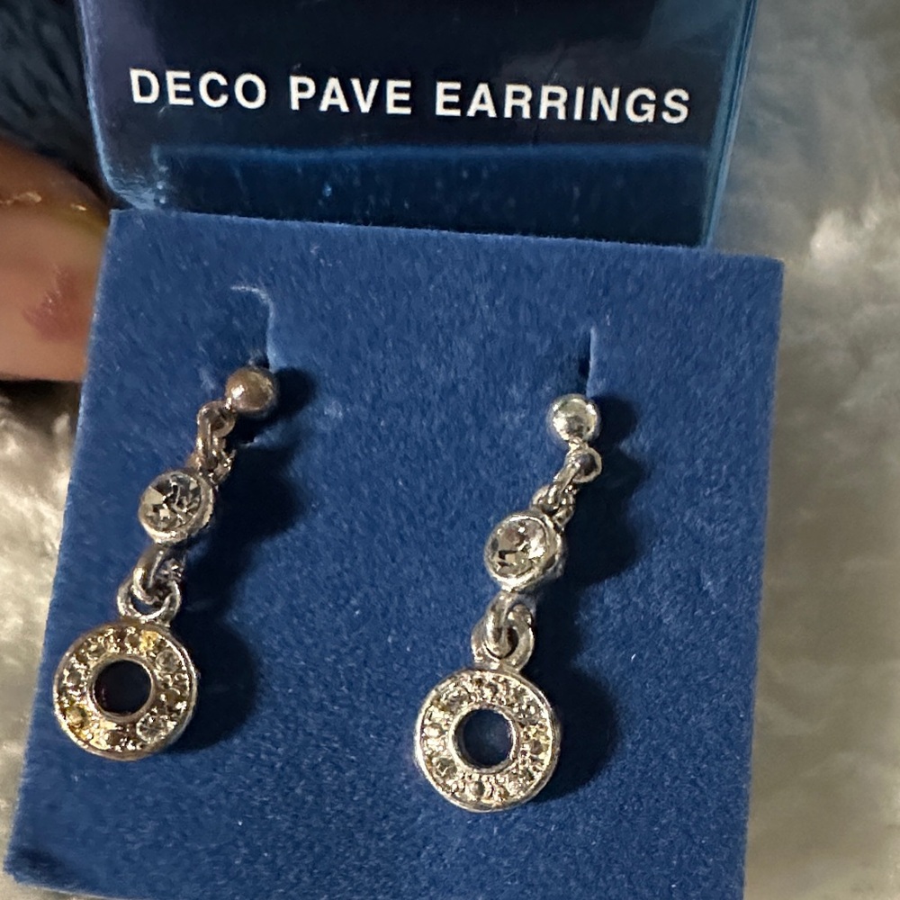 Avon DECO PAVE Earrings